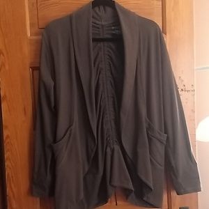Neon Buddha Brown Open Cardigan Jacket